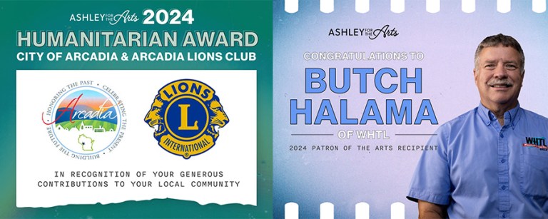 Ashley for the Arts to Recognize “Humanitarian” and “Patron of the Arts” Award Recipients at 2024 Event